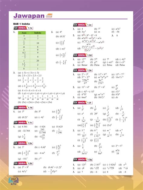 Jawapan Buku Latihan Matematik Tingkatan 3 Pelangi Image